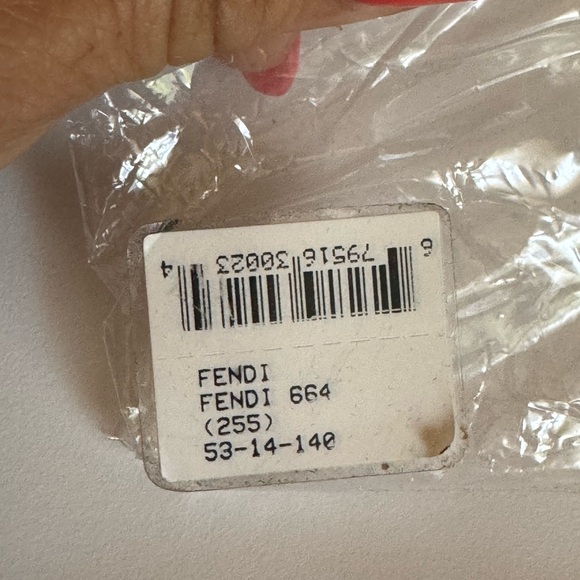 NIB Authentic Fendi “Readers” (Reading Glasses) 0 Power Fill w/ Your Own Script! - Picture 9 of 12